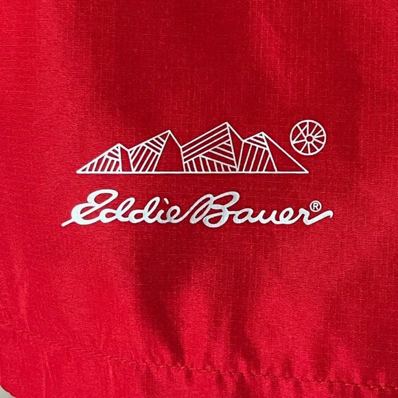 Eddie Bauer Youth Lone Peak 3 in 1 Jacket with Fleece Liner Red and Grey L 14/16 - Picture 6 of 15